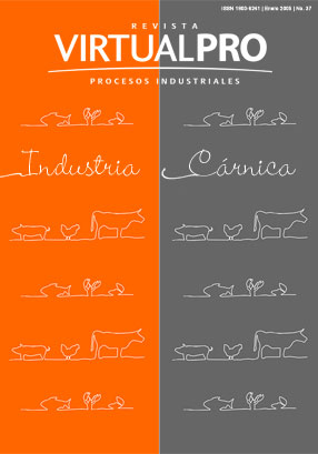 Portada revista Productos Cárnicos