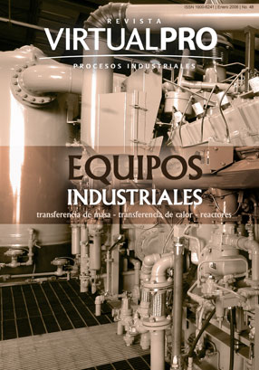Portada revista Equipos Industriales - Transferencia de masa, calor, reactores