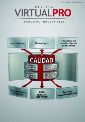 Portada revista Calidad