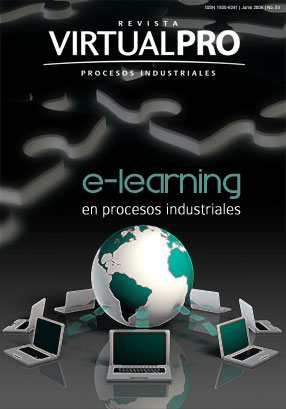 Portada revista E-learning en procesos industriales