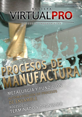 Portada revista Procesos de Manufactura 