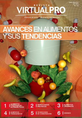 Portada revista Avances en alimentos y sus tendencias