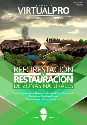 Portada revista Reforestación y restauración de zonas naturales