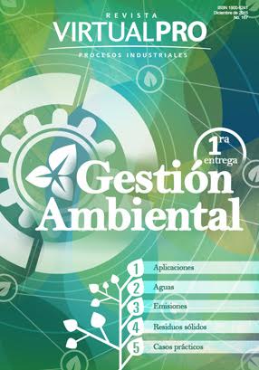 Portada revista Gestión ambiental. Primera entrega
