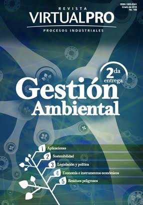 Portada revista Gestión ambiental. Segunda entrega