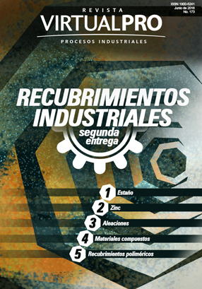 Portada revista Recubrimientos industriales. Segunda entrega