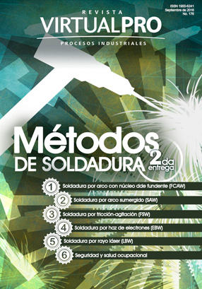 Portada revista Métodos de soldadura. Segunda entrega
