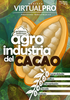 Portada revista Agroindustria del cacao. Primera entrega