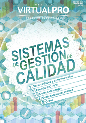 Portada revista Sistemas de gestión de la calidad