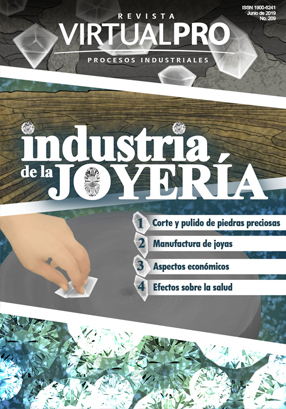 Portada revista Industria de la joyería