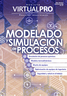 Portada revista Modelado y simulación de procesos