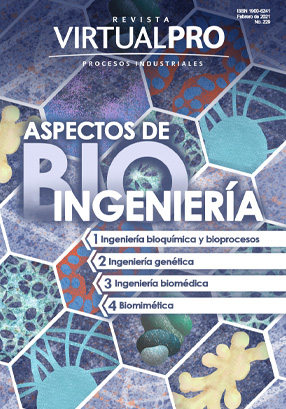 Portada revista Aspectos de bioingeniería