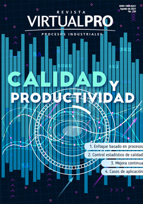 Portada revista Calidad y productividad