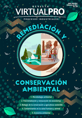 Portada revista Remediación y conservación ambiental