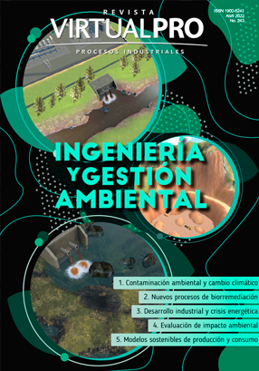 Portada revista Ingeniería y gestión ambiental