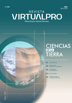 Portada revista Ciencias de la tierra