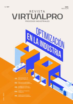 Portada revista Optimización en la industria 4.0