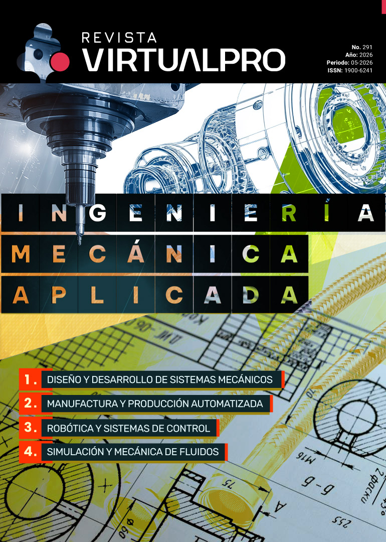 Portada revista Ingeniería mecánica aplicada: Diseño, manufactura y simulación