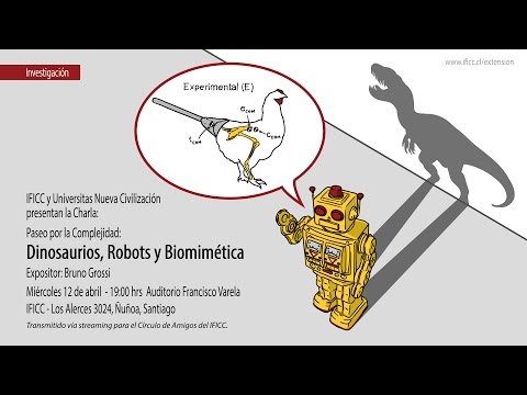 Dinosaurios, robots y biomimética - Bruno Grossi