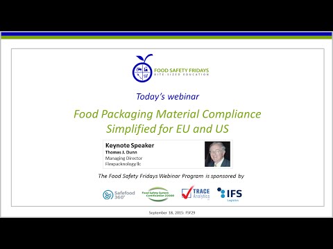 Cumplimiento simplificado de materiales para empacado de alimentos en la Unión Europea y los Estados Unidos