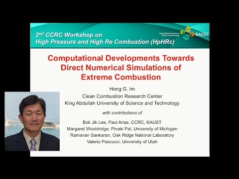 Dr. Hong Im: Desarrollos computacionales orientados a simulaciones numéricas directas de combustión extrema
