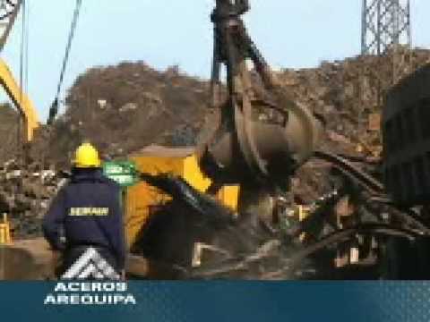 [Proceso de producción del acero]. Parte 1