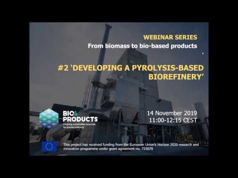 Webinar: Desarrollo de biorrefinería basada en pirólisis