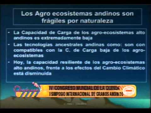 Carlos Nieto. La significación de los cultivos andinos en la seguridad alimentaria de los pueblos