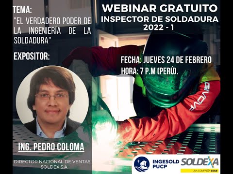 Webinar ingesold - el verdadero poder de la ingeniería de la soldadura