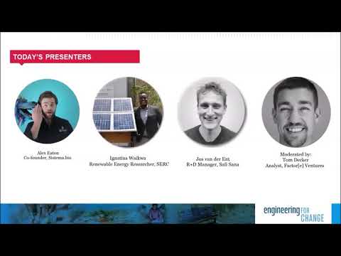 Sala virtual: diseño de una economía circular de residuos en soluciones energéticas