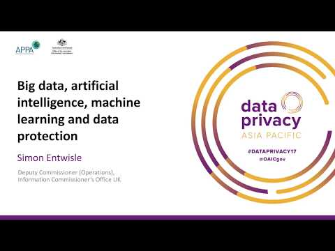Datos masivos, inteligencia artificial, aprendizaje automático y protección de datos