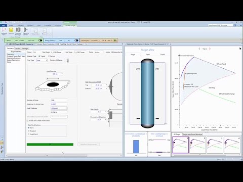 Capacidad de análisis de columnas en Aspen HYSYS y Aspen Plus