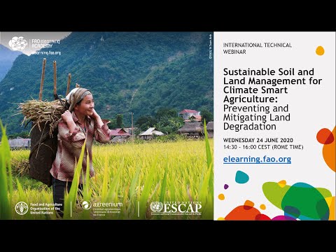 Gestión sostenible del suelo para una agricultura climáticamente inteligente: prevención de la degradación de la tierra