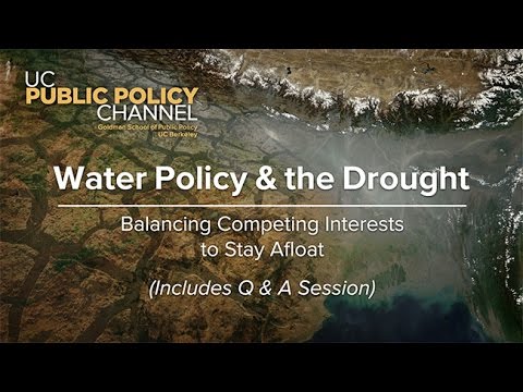 Política del agua y sequía: versión completa