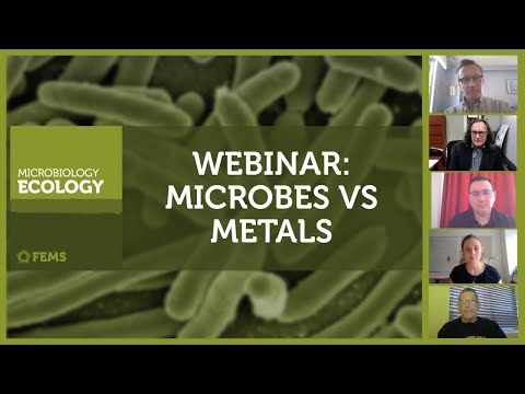 Webinar FEMS sobre ecología microbiana: metales vs microorganismos