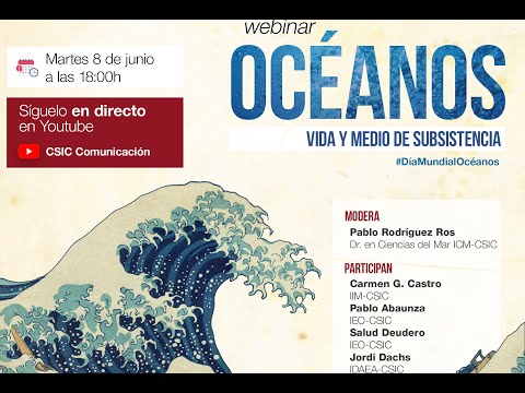 Webinar: Océanos, vida y medio de subsistencia