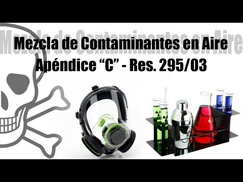 Mezcla de Contaminantes en Aire 