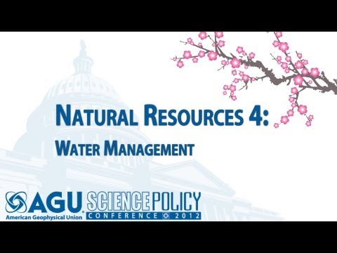 Recursos naturales 4: gestión del agua