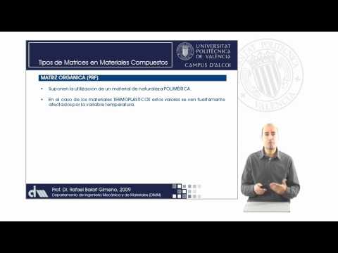 Matrices poliméricas para materiales compuestos.© UPV