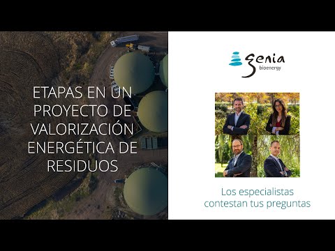 Webinar: Etapas de un proyecto de valorización energética de residuos
