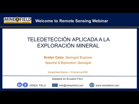 Teledetección aplicada a la exploración mineral 
