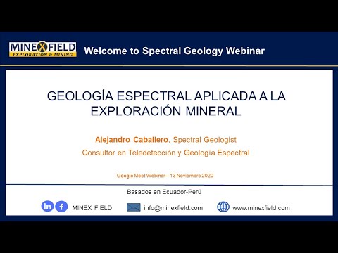 Geología espectral aplicada a la exploración mineral