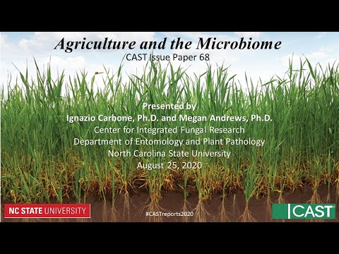 Webinar CAST: Agricultura y el microbioma