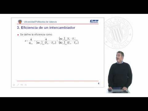 Análisis de un intercambiador por el método de la eficiencia | | UPV