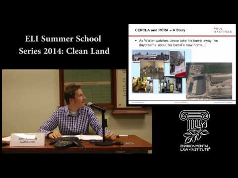 Escuela de Verano ELI, serie 2014 #5 - Limpieza de terrenos: residuos peligrosos y sitios