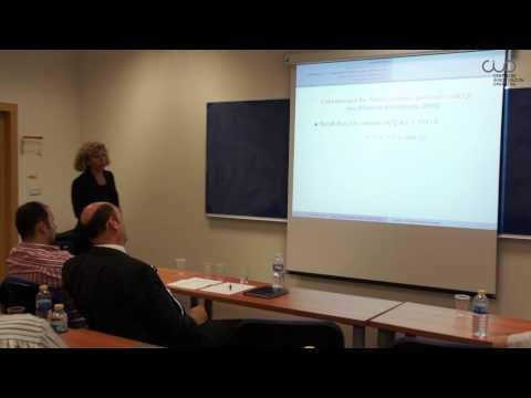 OVA 2013. Quinto Seminario en CIO-UMH. Charla 5, prof. María Josefa Cánovas