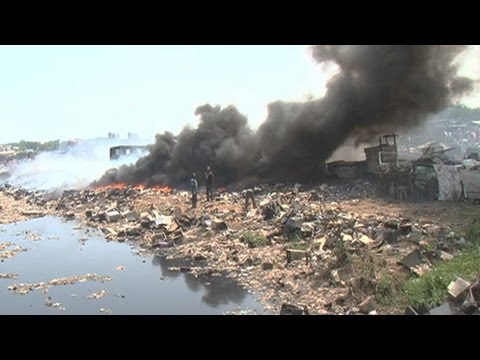 El infierno de la basura electrónica