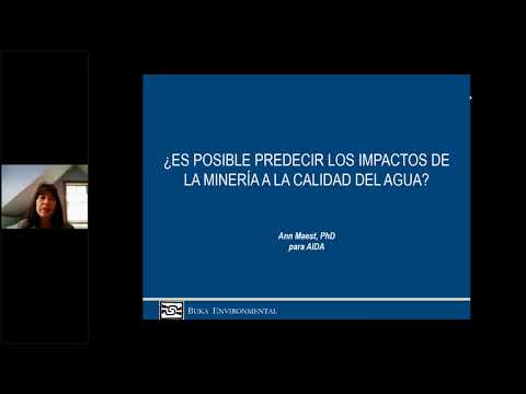 Seminario virtual. ¿Es posible predecir los daños a la calidad del agua?