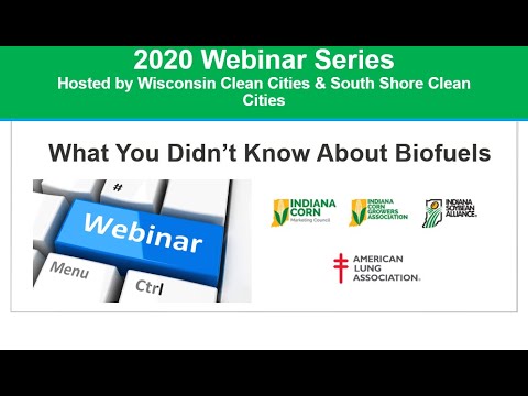 Serie de webinars 2020: lo que usted no sabia sobre los biocombustibles