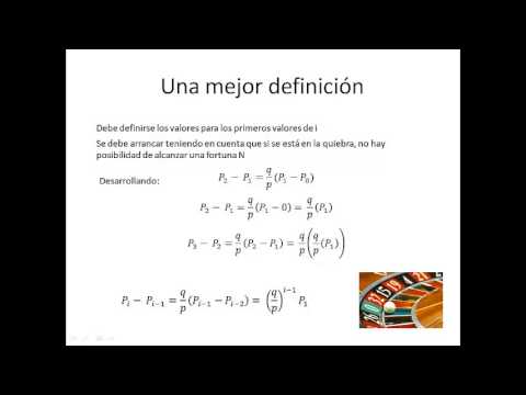 Aplicaciones de las cadenas de Markov. Parte 1